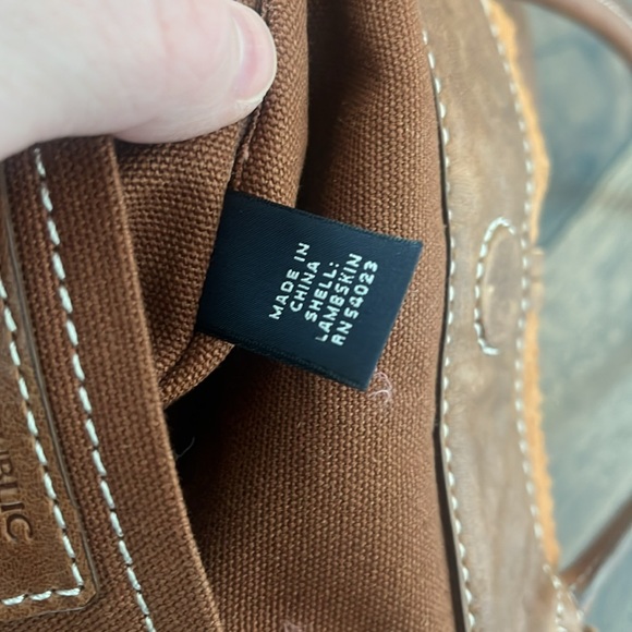 Banana Republic Lambskin Leather Tote in Brown - Picture 8 of 9